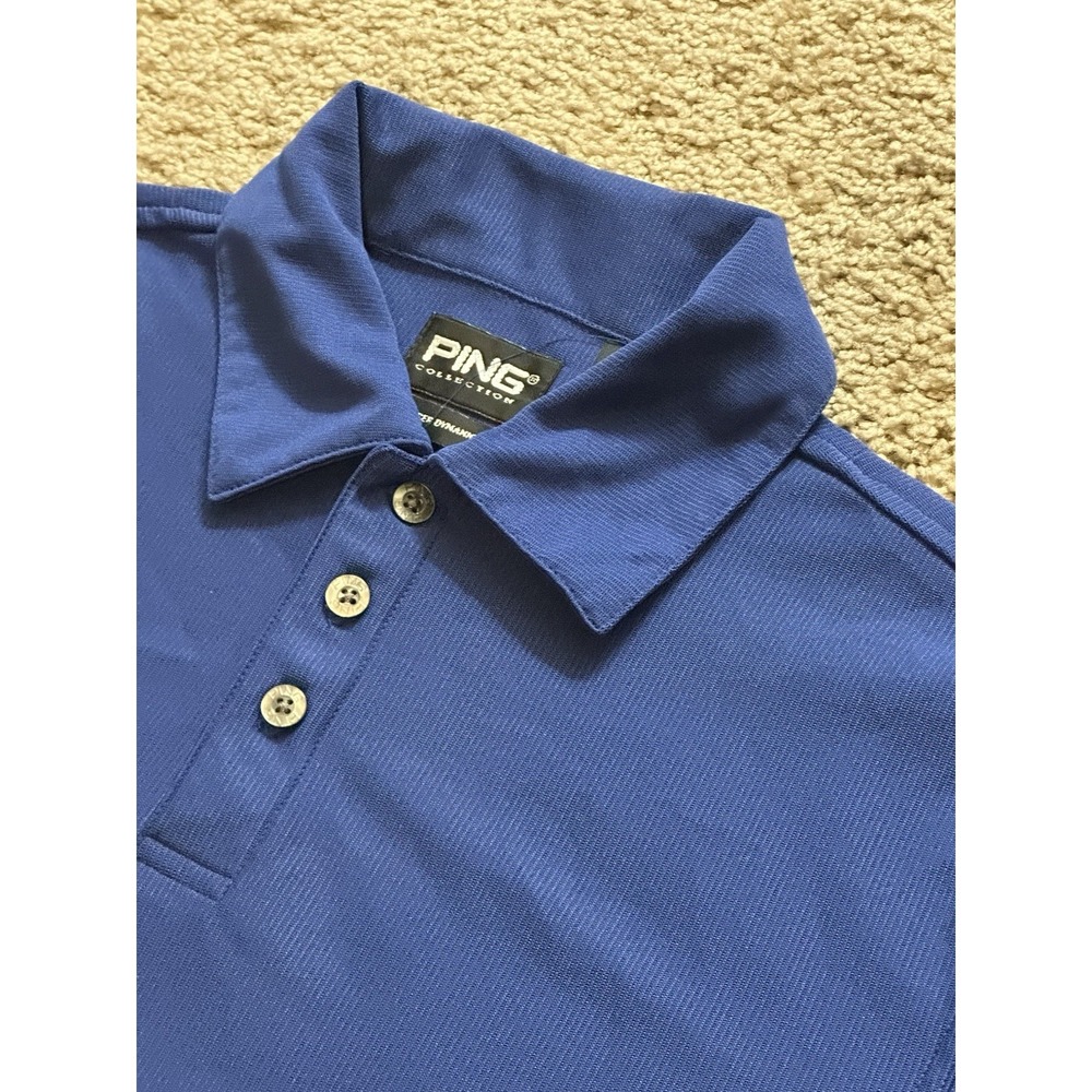 Men's PING Short Sleeve Golf Polo - XS